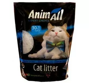 Силікагелевий наповнювач для котячого туалету AnimAll Блакитна долина вбирний 3.8 л Силікагелевий наповнювач для котячого туалету AnimAll Блакитна долина вбирний 3.8 л