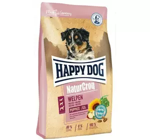 Happy Dog Natur Croq Welpen 4 кг - корм для цуценят всіх порід Happy Dog Natur Croq Welpen 4 кг - корм для цуценят всіх порід