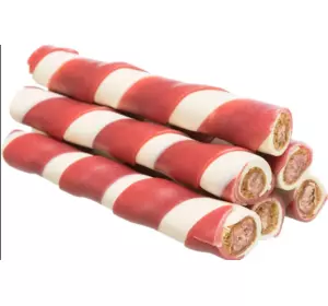 Ласощі для собак Trixie Паличка пресована жувальна з качкою та натуральною шкірою 10 см (100 шт по 17 г) Ласощі для собак Trixie Паличка пресована жувальна з качкою та натуральною шкірою 10 см (100 шт по 17 г)