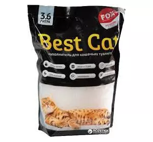 Силікогелевий наповнювач Бест Кет Best Cat White для котячого туалету, 3.6 л (1.8 кг) Силікогелевий наповнювач Бест Кет Best Cat White для котячого туалету, 3.6 л (1.8 кг)