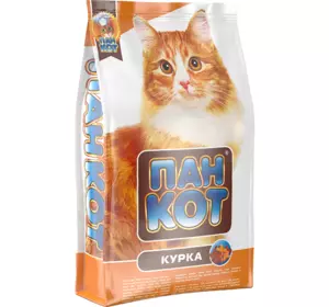 Корм для кішок Пан Кіт сухий з куркою, 400 г Корм для кішок Пан Кіт сухий з куркою, 400 г