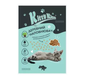 Деревний наповнювач Кіті Кіс Kitty Kiss Темнийдля кішок, 15 кг Деревний наповнювач Кіті Кіс Kitty Kiss Темнийдля кішок, 15 кг