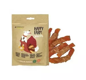 Croci Happy Farm Ласощі для собак курка з картоплею 80 г Croci Happy Farm Ласощі для собак курка з картоплею 80 г