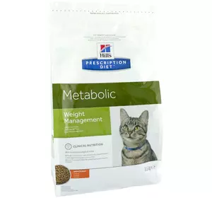 Hills (Хілс) Prescription Diet Canine Feline Metabolic (кішки) / 4 кг Hills (Хілс) Prescription Diet Canine Feline Metabolic (кішки) / 4 кг
