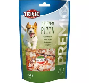 Ласощі для собак Trixie 31702 Premio Chicken Pizza піца з куркою 100 г Ласощі для собак Trixie 31702 Premio Chicken Pizza піца з куркою 100 г