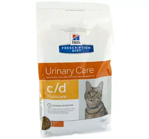 Hills Prescription Diet Urinary Care c/d Multicare Chicken Лікувальний корм для нижніх сечовивідних шляхів у Hills Prescription Diet Urinary Care c/d Multicare Chicken Лікувальний корм для нижніх сечовивідних шляхів у