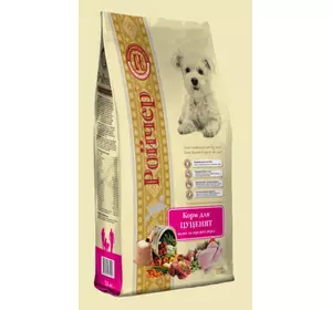 Сухий корм Ройчер для цуценят малих і середніх порід 7.5 кг Сухий корм Ройчер для цуценят малих і середніх порід 7.5 кг