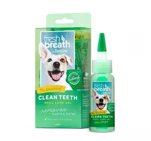 Tropiclean Clean Teeth Gel 118 мл гель для видалення зубного каменю у собак (термін до 09.2025 р) Tropiclean Clean Teeth Gel 118 мл гель для видалення зубного каменю у собак (термін до 09.2025 р)