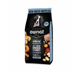 Сухий корм для цуценят Овнат Ownat Ultra Максі великих порід собак, 12 кг Сухий корм для цуценят Овнат Ownat Ultra Максі великих порід собак, 12 кг