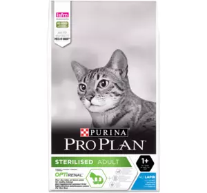 Сухий корм Purina Pro Plan Sterilised корм для стерилізованих кішок і котів з кроликом, 10 кг