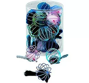 Мишка в клітці для кішок Мишка в клітці для кішок