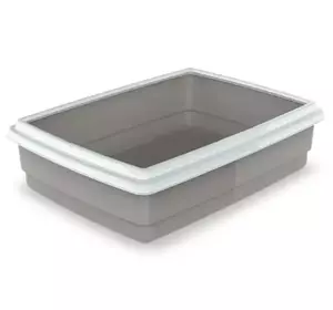 Туалет для котів Georplast Jumbo з бортиком 54х40х14 см Туалет для котів Georplast Jumbo з бортиком 54х40х14 см