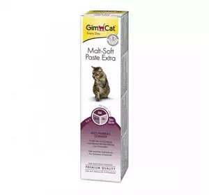 Паста ДжімКет GimCat Malt Soft Extra для виведення шерсті 100 г Паста ДжімКет GimCat Malt Soft Extra для виведення шерсті 100 г