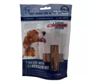 Смаколики GiGi "Палички сашимі з лососем" / ласощі Finest Salmon Sashimi 85 г Смаколики GiGi "Палички сашимі з лососем" / ласощі Finest Salmon Sashimi 85 г