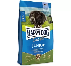 Happy Dog Sensible Junior Lamb&Rice сухой корм для юниоров средних и больших пород собак (7 - 18 мес.), 4 кг