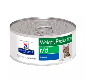 Hill's PRESCRIPTION DIET r/d Вологий Корм для котів - 156 г Ожиріння, зниження ваги