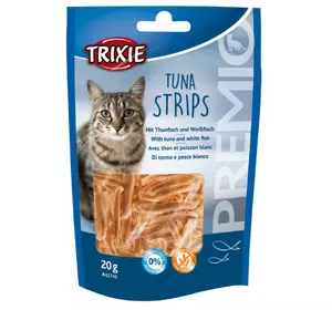 Ласощі Trixie TX-42746 Tuna Strips смужки з тунця для котів 20 г Ласощі Trixie TX-42746 Tuna Strips смужки з тунця для котів 20 г