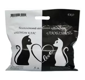 Бентонітовий наповнювач Любімий 5 л Бентонітовий наповнювач Любімий 5 л