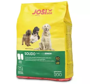 Сухий корм Josera JosiDog Solido (ЙозіДог Солідо) для літніх і малоактивних собак, 900 г Сухий корм Josera JosiDog Solido (ЙозіДог Солідо) для літніх і малоактивних собак, 900 г