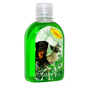 Шампунь "Лапушка" - "Алоє" лікувальний для котів і собак 240 мл (Круг) Шампунь "Лапушка" - "Алоє" лікувальний для котів і собак 240 мл (Круг)