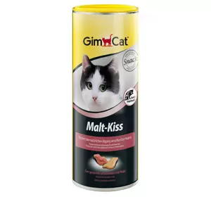 GimCat Malt Kiss Ласощі у вигляді поцілунків для виведення вовни 600 шт GimCat Malt Kiss Ласощі у вигляді поцілунків для виведення вовни 600 шт