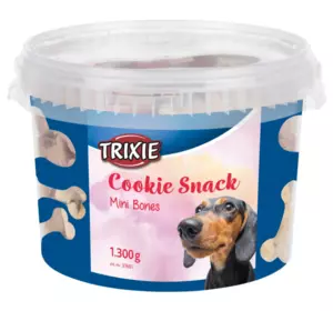 Ласощі для собак Trixie (TX-31661) Cookie Snack печиво для собак 1.3 кг (відро) Ласощі для собак Trixie (TX-31661) Cookie Snack печиво для собак 1.3 кг (відро)