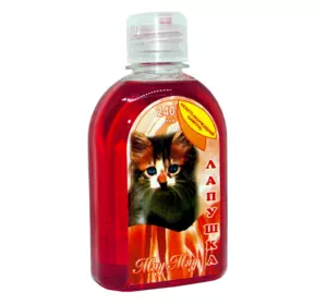 Шампунь "Ляпушка" - "Мяу-мяу" для кошенят, 240 мл (Круг) Шампунь "Ляпушка" - "Мяу-мяу" для кошенят, 240 мл (Круг)