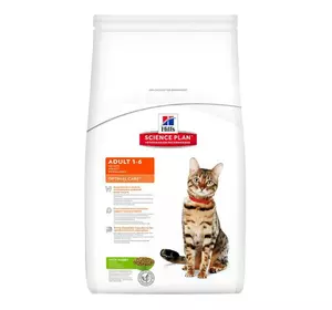 Hills Science Plan Feline Adult Optimal Care Rabbit Сухий корм для кішок з кроликом / 10 кг Hills Science Plan Feline Adult Optimal Care Rabbit Сухий корм для кішок з кроликом / 10 кг