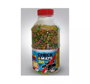 Шах і Мат 2 в 1 MIX (220 г) гранули з ароматом сиру ОПТОМ Шах і Мат 2 в 1 MIX (220 г) гранули з ароматом сиру ОПТОМ
