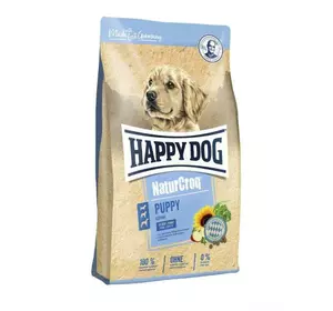 Happy Dog NaturCroq Puppy корм для цуценят всіх порід от 4 тижнів до 6 місяців, 15 кг Happy Dog NaturCroq Puppy корм для цуценят всіх порід от 4 тижнів до 6 місяців, 15 кг