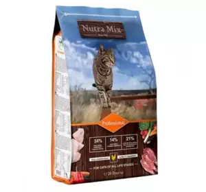 Сухий корм "Nutra Mix Cat Professional" для кошенят і активних котів, 9.07 кг Сухий корм "Nutra Mix Cat Professional" для кошенят і активних котів, 9.07 кг