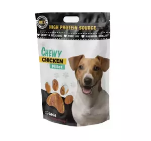 Смаколики GiGi "Куряче філе" / ласощі Chewy chicken Fillet 85 г Смаколики GiGi "Куряче філе" / ласощі Chewy chicken Fillet 85 г