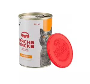 Carnie Pet Chef паштет М'ясна миска для дорослих котів з куркою, 415 г Carnie Pet Chef паштет М'ясна миска для дорослих котів з куркою, 415 г