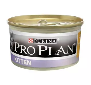 Консервований корм Purina Pro Plan Veterinary Diets Kitten паштет з куркою для кошенят 85 г Консервований корм Purina Pro Plan Veterinary Diets Kitten паштет з куркою для кошенят 85 г
