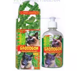 Зоошампунь "Блохобой Виставковий", 200 мл, Норис Зоошампунь "Блохобой Виставковий", 200 мл, Норис