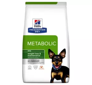 Сухий корм Hill's PD Metabolic Mini для собак малих порід при ожирінні та зайвій вазі 1 кг