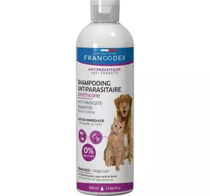 Протипаразитарний шампунь Francodex (Франкодекс) Dimethicone з диметиконом для котів і собак, 500 мл Протипаразитарний шампунь Francodex (Франкодекс) Dimethicone з диметиконом для котів і собак, 500 мл