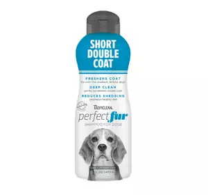 Шампунь для собак з короткою шерстю TropiClean Perfect Fur Short Double Coat, 473 мл Шампунь для собак з короткою шерстю TropiClean Perfect Fur Short Double Coat, 473 мл