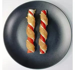 Ласощі для собак AlfPet (АльфПет) AS03 Куряче м'ясо двох тонів на паличці 1125 г Ласощі для собак AlfPet (АльфПет) AS03 Куряче м'ясо двох тонів на паличці 1125 г