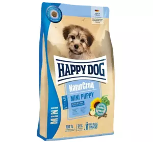 Happy Dog NaturCroq Puppy корм для цуценят малих порід, 4 кг Happy Dog NaturCroq Puppy корм для цуценят малих порід, 4 кг