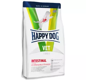 Сухий корм Happy Dog VET Diet Intestinal для собак із проблемами шлунково-кишкового тракту, 1 кг Сухий корм Happy Dog VET Diet Intestinal для собак із проблемами шлунково-кишкового тракту, 1 кг