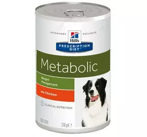 Hill's Prescription Diet Metabolic лікувальні консерви для собак (370 г)