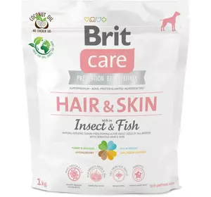 Сухий корм для собак Бріт Brit Care Dog Insect Fish з комахами та рибою, 1 кг Сухий корм для собак Бріт Brit Care Dog Insect Fish з комахами та рибою, 1 кг