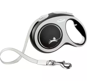 Flexi Comfort L поводок-рулетка ( 5м , стрічка , до 60кг ) Flexi Comfort L поводок-рулетка ( 5м , стрічка , до 60кг )