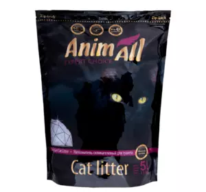 Наповнювач AnimAll преміум силікагель "Фіолетовий Аметист" 5 л Наповнювач AnimAll преміум силікагель "Фіолетовий Аметист" 5 л