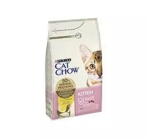 Сухий корм Cat Chow Kitten для кошенят з куркою 15 кг
