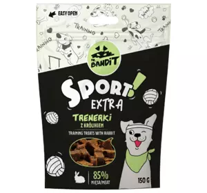 Тренувальні ласощі для собак Містер Бандіт Mr.Bandit Спорт Екстра ласощі зі смаком кролика для собак, 150 г Тренувальні ласощі для собак Містер Бандіт Mr.Bandit Спорт Екстра ласощі зі смаком кролика для собак, 150 г