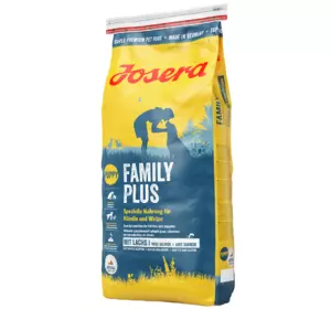 Сухий корм Josera Family Plus (Йозера Фемілі Плюс) для цуценят, вагітних і годуючих собак 12.5 кг Сухий корм Josera Family Plus (Йозера Фемілі Плюс) для цуценят, вагітних і годуючих собак 12.5 кг
