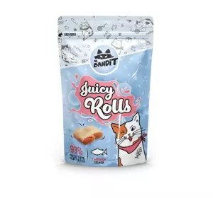 Ласощі для котів Містер Бандіт Mr.Bandit Соковиті роли з лососем для котів, 40 г термін до 12.25 Ласощі для котів Містер Бандіт Mr.Bandit Соковиті роли з лососем для котів, 40 г термін до 12.25