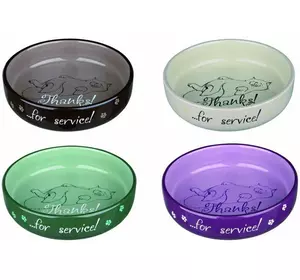 Trixie TX-24795 миска керамічна для кішок коротконосых порід 0,3 л Trixie TX-24795 миска керамічна для кішок коротконосых порід 0,3 л
